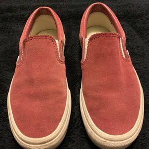 Maroon vans